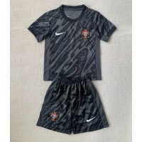 Camiseta Portugal Portero Primera Equipación para niños Eurocopa 2024 manga corta (+ pantalones cortos)